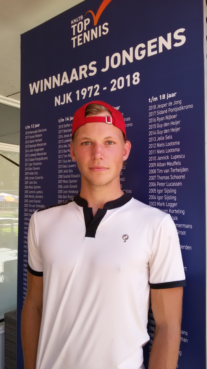 "Runner-up" Joost van der Linden