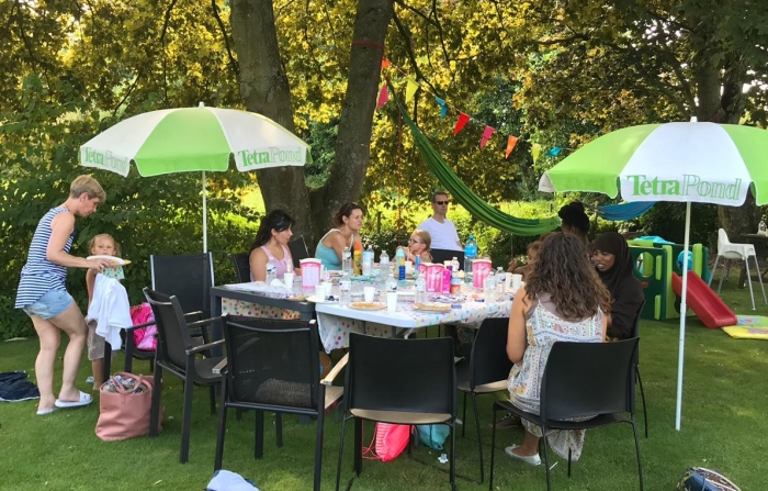 Feest voor Buurtgezinnen