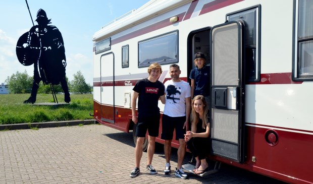 Mido, Sicco, Boet en Marije zijn bijna klaar voor de reis