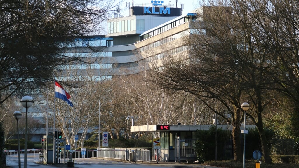 Het KLM-hoofdkantoor aan de Amsterdamseweg in Amstelveen.
