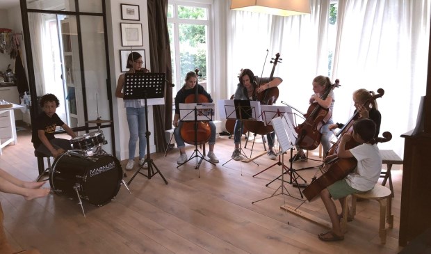 Het huiskamerconcert in Odijk
