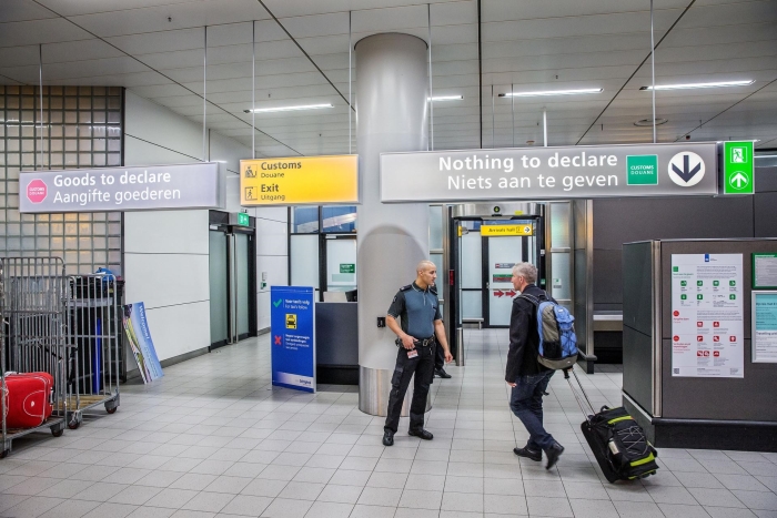 Aankomsthal Schiphol