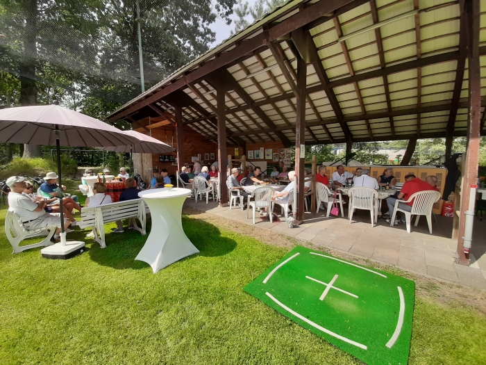 gezelligheid op de driving range