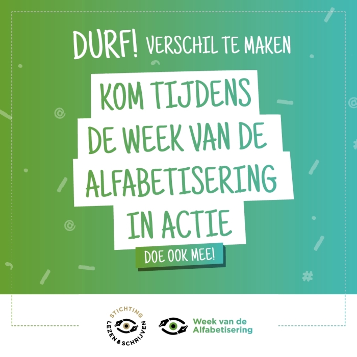 Week van de Alfabetisering
