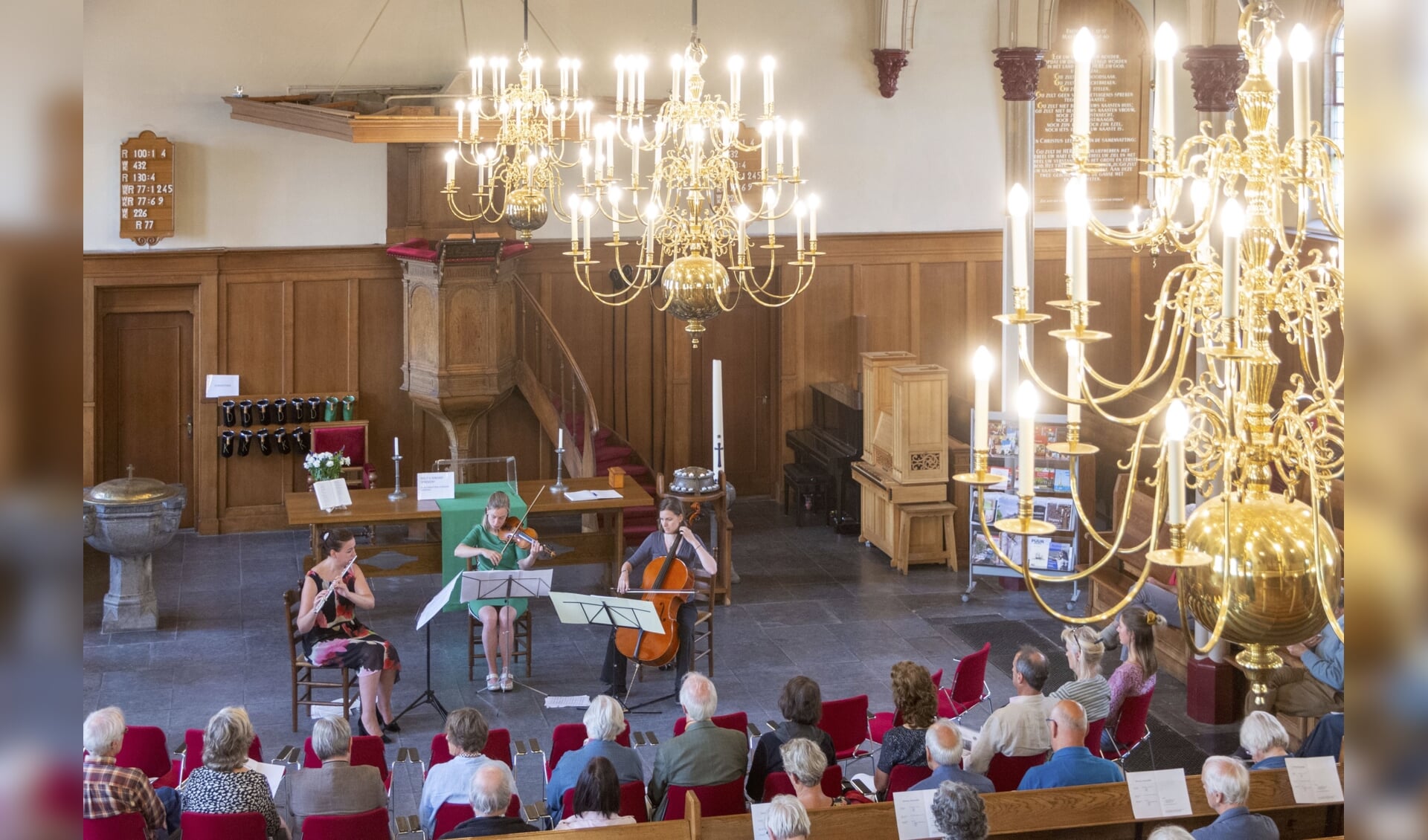 het Rhenus Ensemble in de Pauluskerk