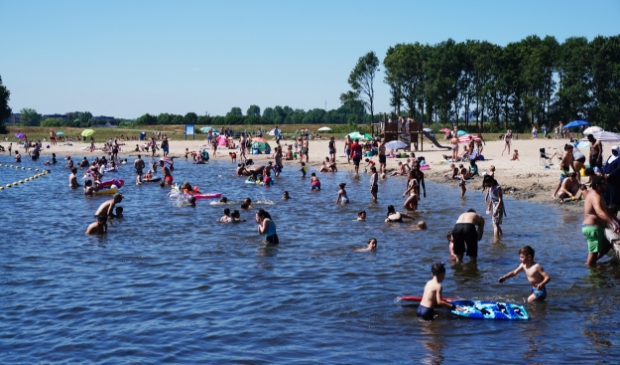De Ouderkerkerplas vorig jaar.