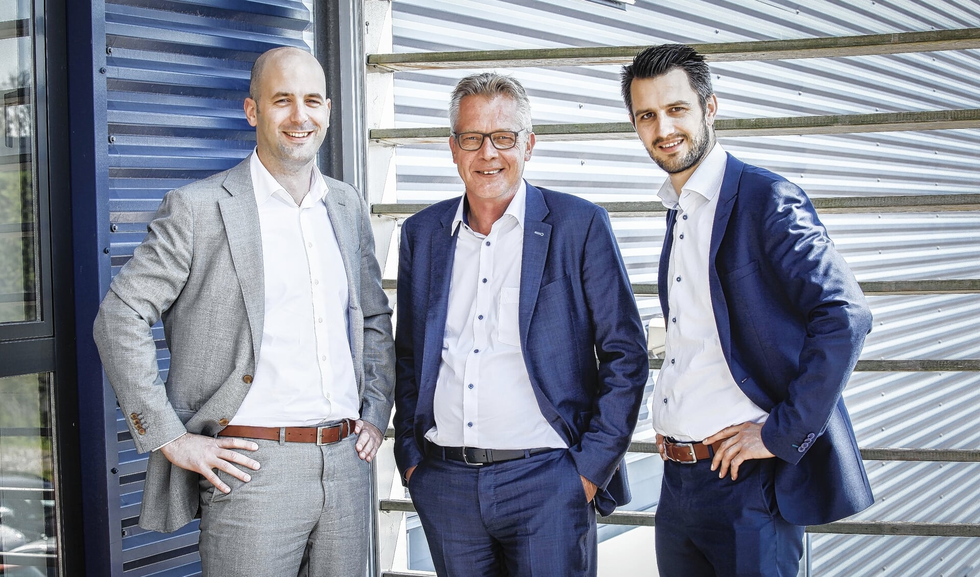 De directie van SkyLift werd eerder dit jaar uitgebreid. Op de foto van links naar rechts adjunct-directeur Thijs Jansen, algemeen directeur Hilke Hoekstra en Pieter Jan Kraaima, die verantwoordelijk is voor operationele zaken.