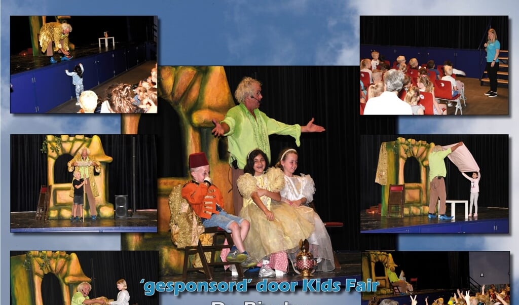 Theatervoorstelling De Prinses en de Lakei voor 300 kinderen in De Binder