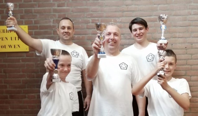 Winnaars wing-chun wedstrijden Sliedrecht
