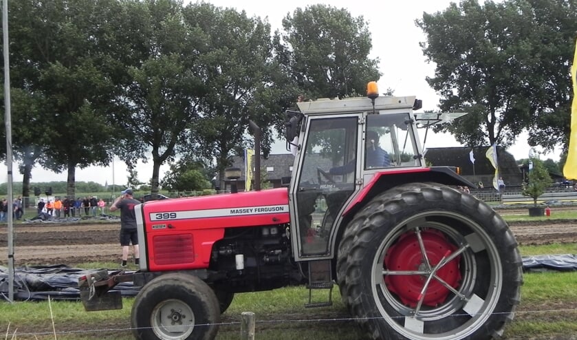 Zo zonder sleepwagen kan Gerjan de Groot net effe meer gas geven.