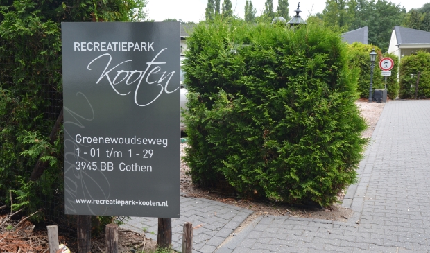 <p>Entree recreatiepark, heet nu Den Deel</p>
