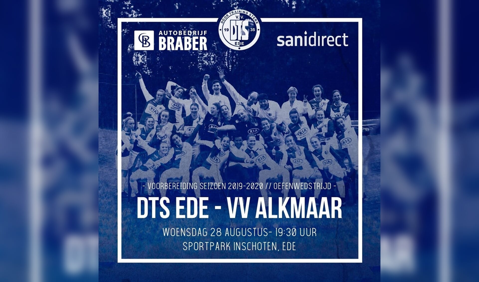 DTS Ede Vr1 - vv Alkmaar Vr1