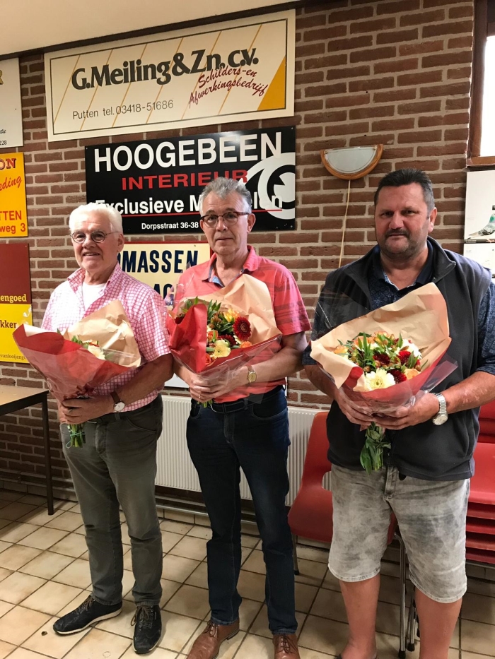 G.J van Putten, H.J Ligtermoet en Kees v/d Broek