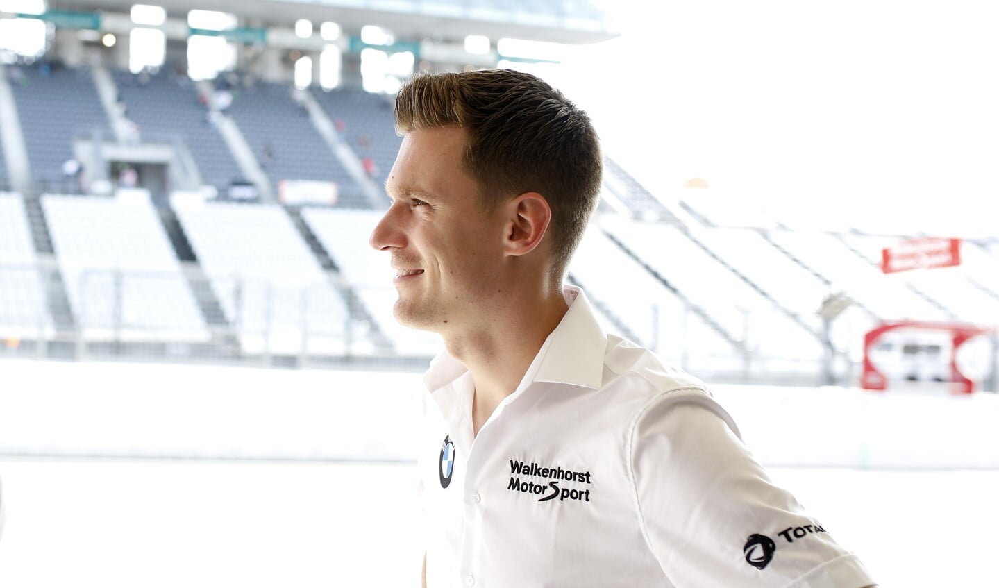 Nick Catsburg heeft na twee aansprekende zeges voor het team van BMW Motorsport alle reden om te glimlachen.