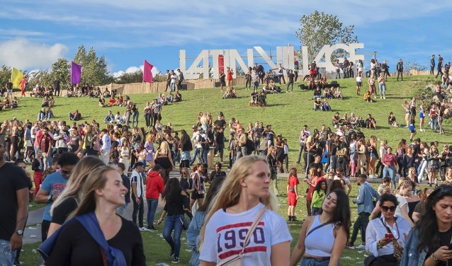 Van noodweer geen sprake tijdens Latin Village.