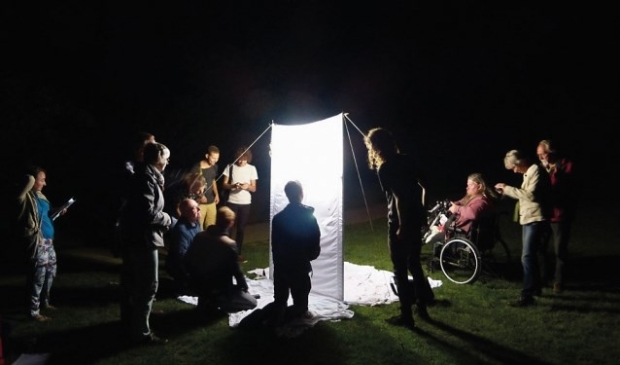 Nationale nachtvlindernacht in het arboretum. (foto: Frank Franssen)