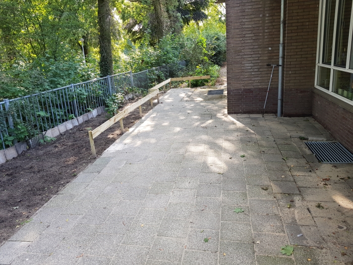 Mooi (leeg) terras
