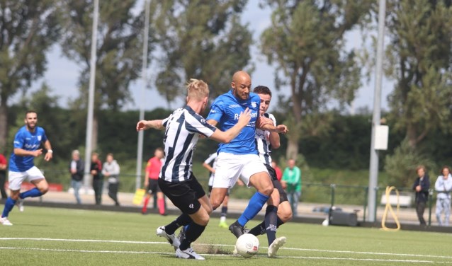 Powel maakte afgelopen weekend zijn debuut voor GVVV.