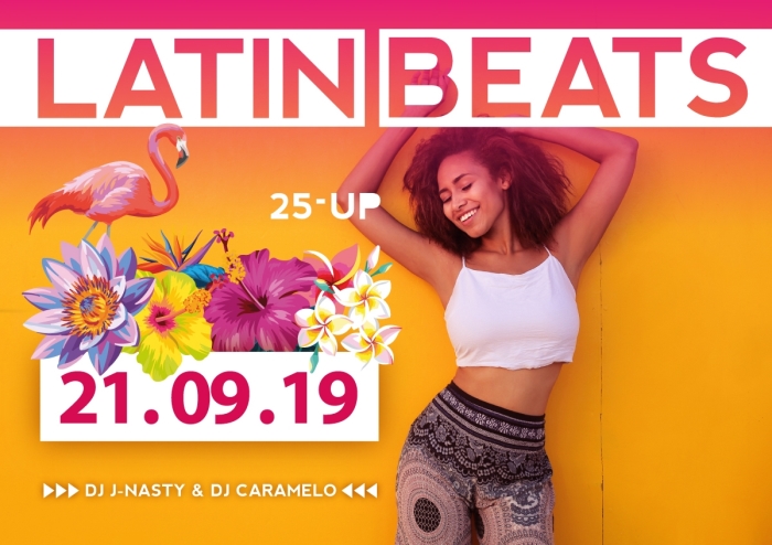 Latin Beats 25-up danceparty