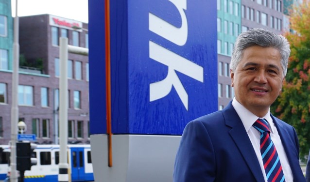 Directievoorzitter Ugur Pekdemir van Rabobank Amstel en Vecht.