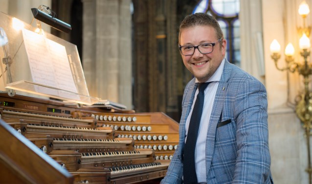 Organist Minne Veldman geeft 20 augustus een orgelconcert in de Grote Kerk.