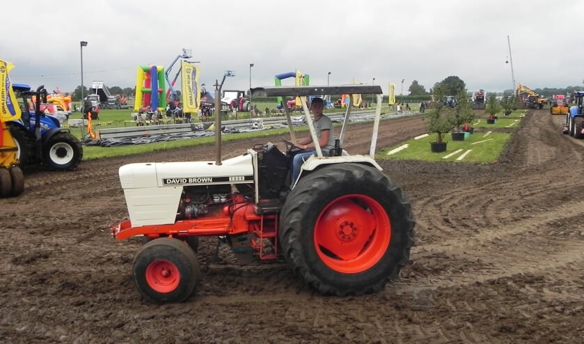 Kevin van der Grift uit Odijk rijdt een thuiswedstrijd.