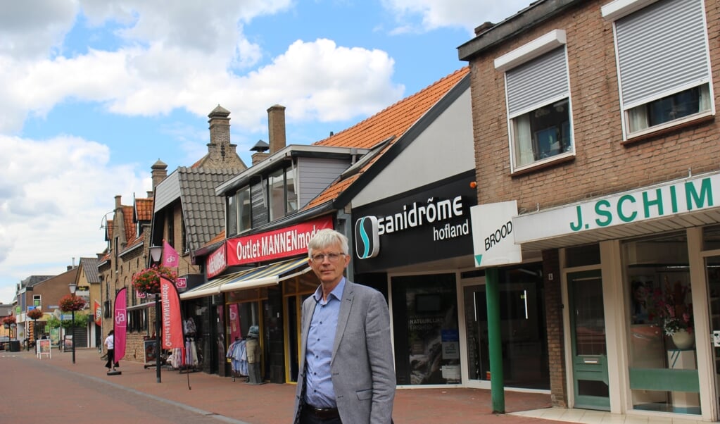 Wim Merkens staat achter de nieuwe initiatieven voor de Voorstraat.