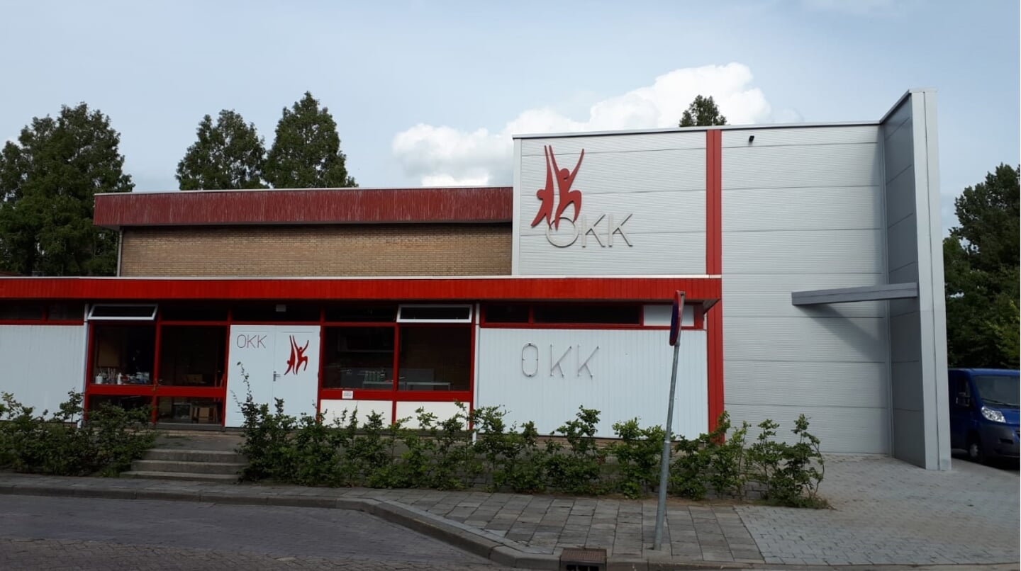 De huidige sportzaal van gymnastiekvereniging OKK