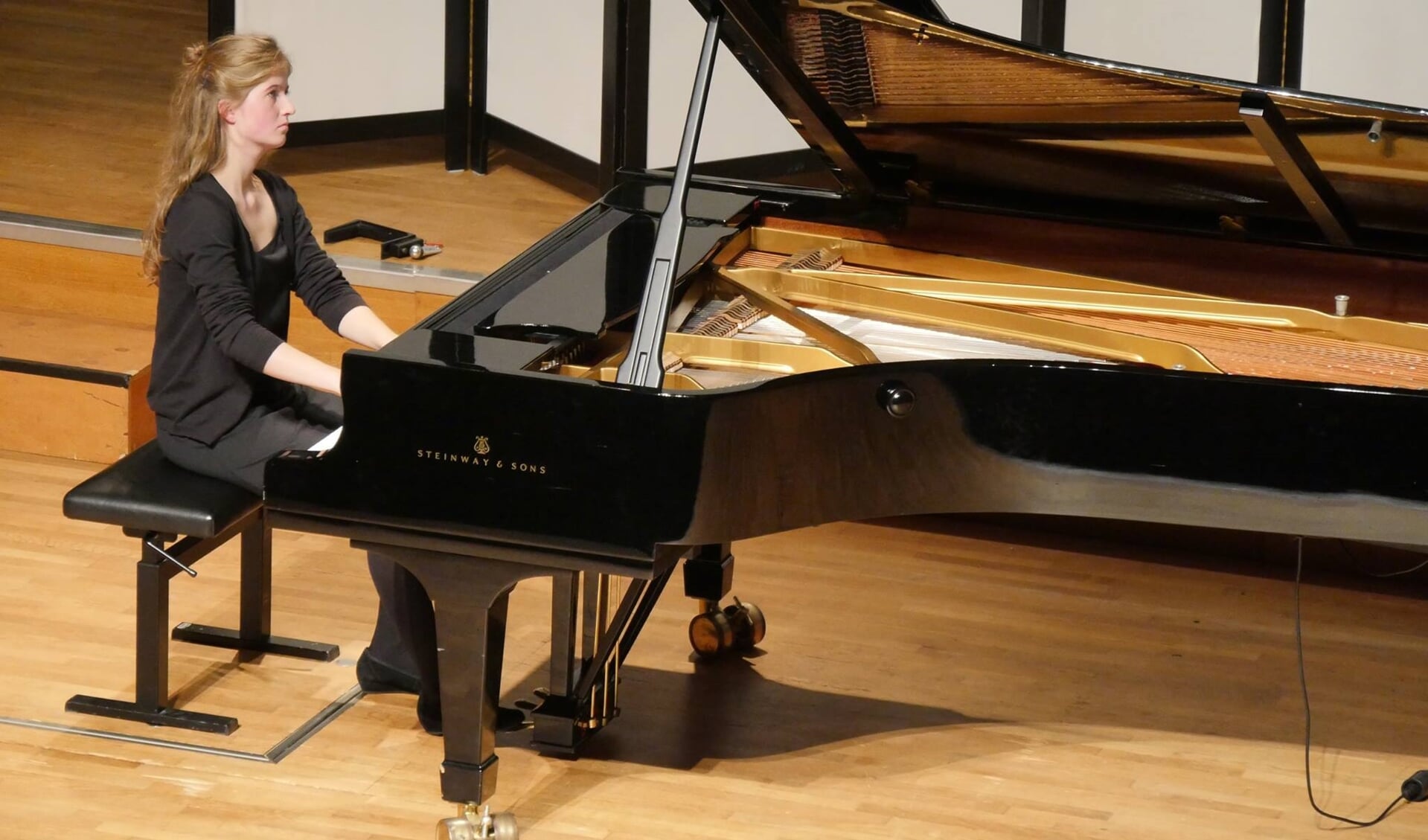 Noëmi Schermann studeert piano in Utrecht