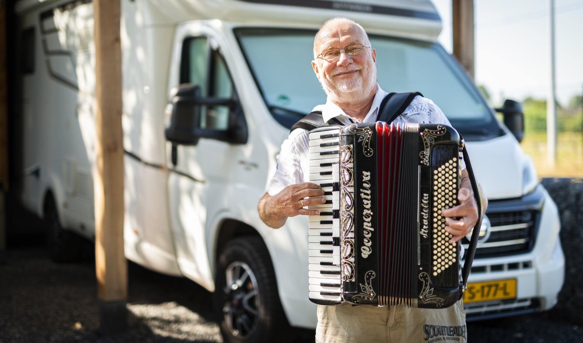 Henk Nes: ,,Als ik op mijn accordeon speel, kom ik helemaal tot rust.´´