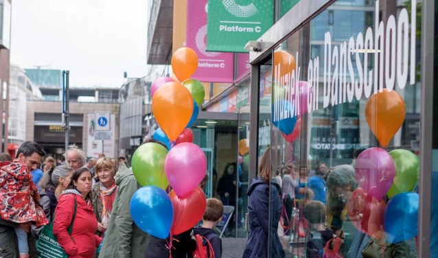 Drukte bij eerdere open dag van Platform C.