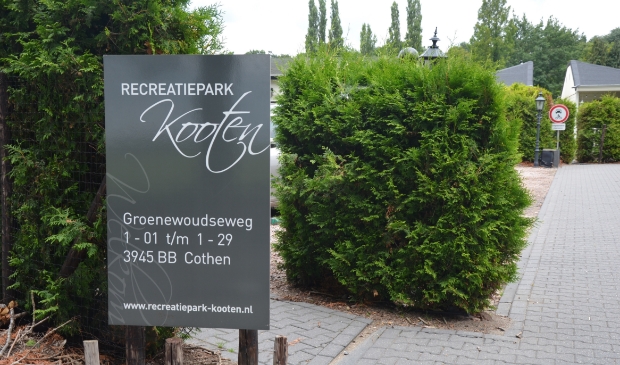 <p>Ingang van Recreatiepark Kooten</p>