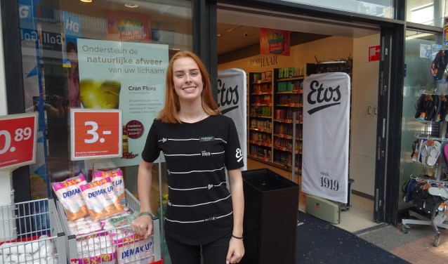 Frederique Dingemans voor de Etos in Doorn