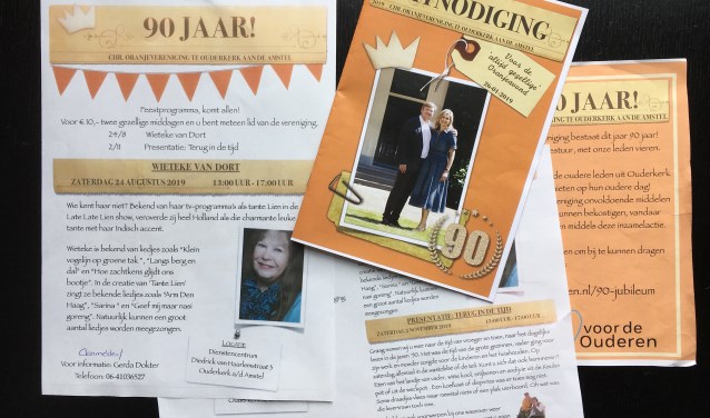 Oranjevereniging Ouderkerk jubileert en viert dat met wel drie feestelijke activiteiten