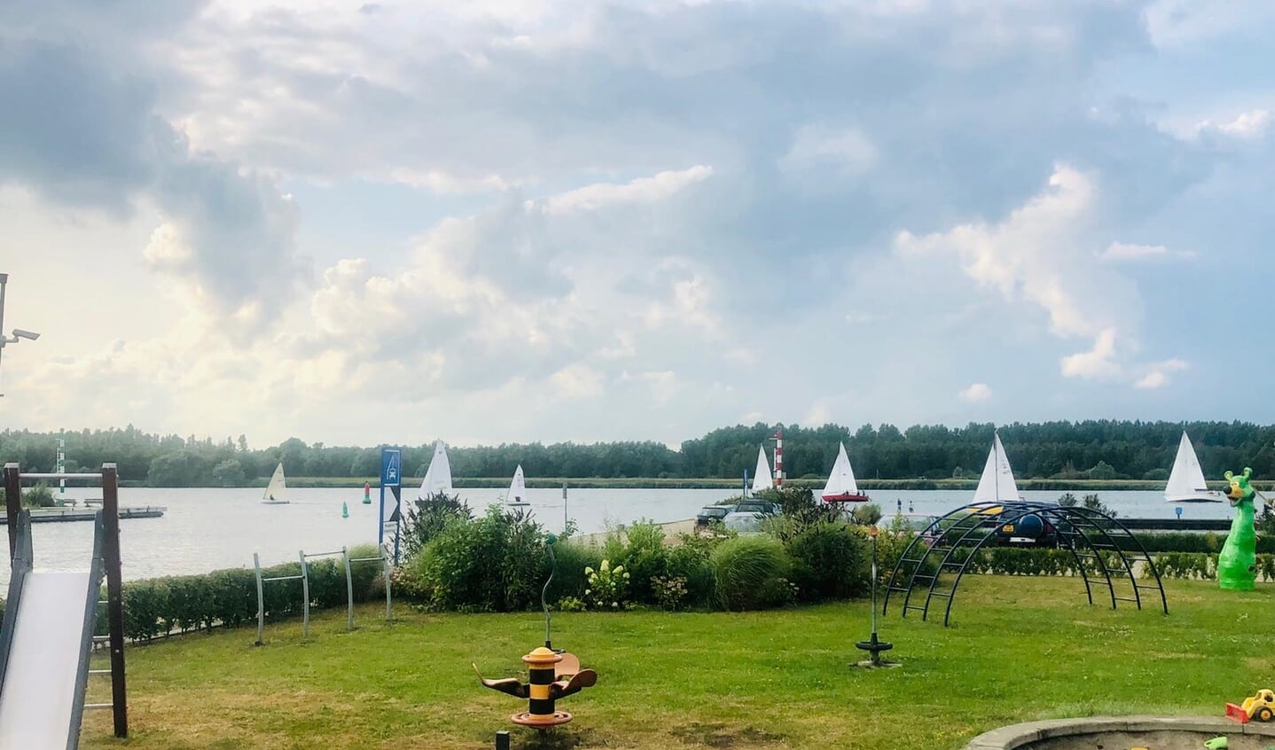 Uitzicht van de kantine De Zuidwal