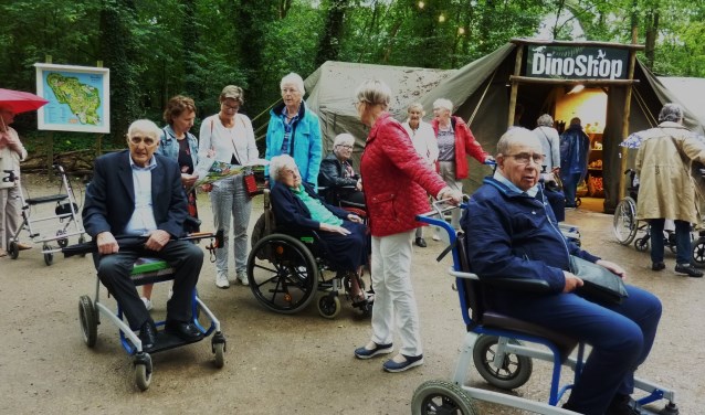 Tussen de buien door was het genieten.
