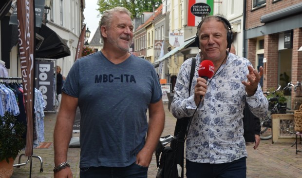 Trouwe luisteraar Fred loopt een stukje mee