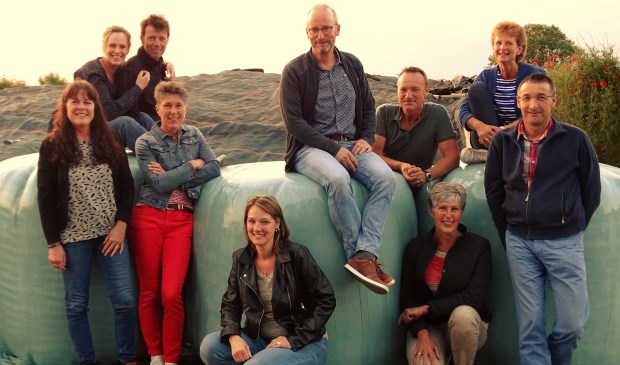 Het bestuur van het Oogstfeest Krommerijnstreek