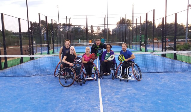 Clinic rolstoelpadel