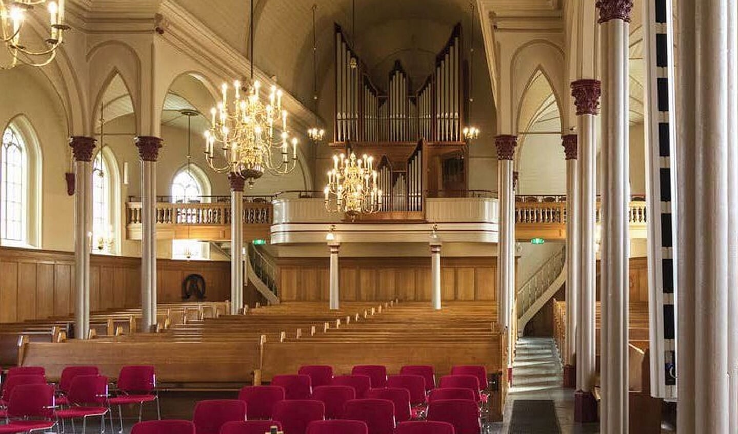 het orgel in de Pauluskerk