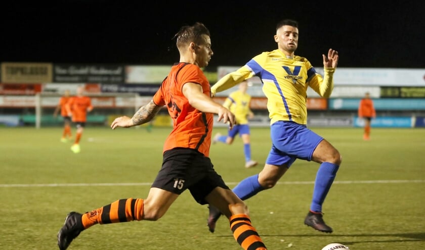 Dinsdag oefende Sparta Nijkerk tegen buurman NSC en won met 4-2, mede door 2 treffers van Rob Diderik