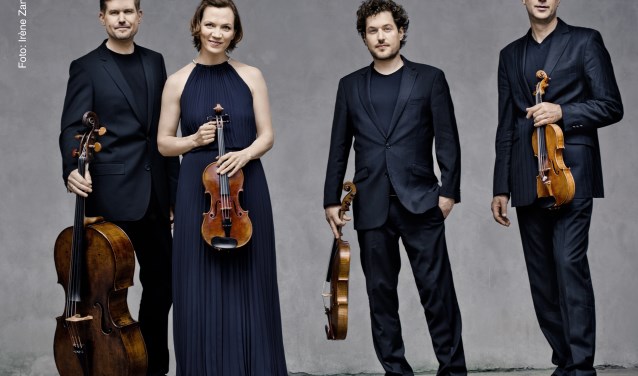 Het Signum Quartett speelt Schuberts strijkkwartet 'Der Tod und das Mädchen' komend seizoen in de Edesche Concertzaal.