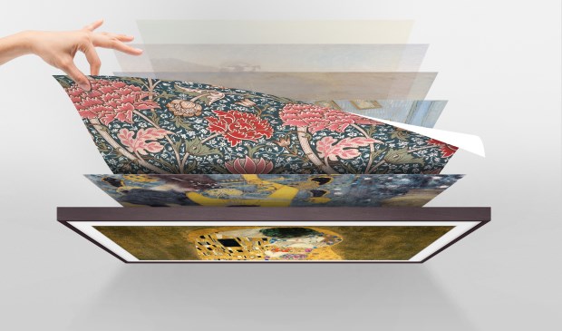 Symbolische weergave van de Art Store van The Frame