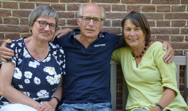 Gerrie Pels, Jos Overdevest en Karin Boers