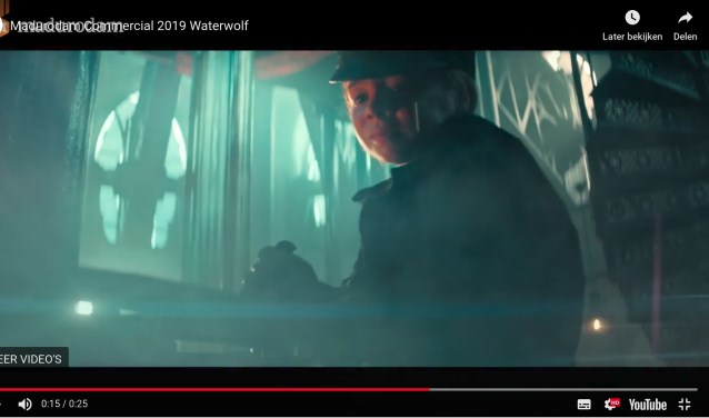 Een beeld uit de commercial.