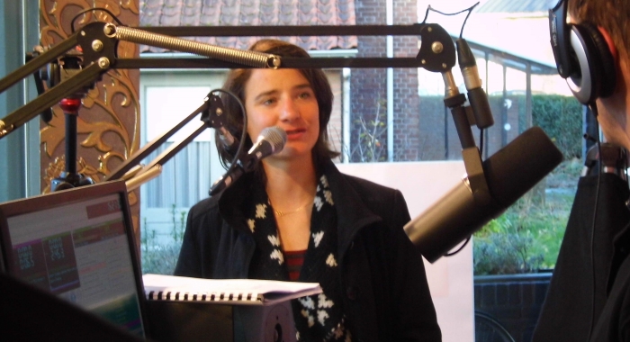 Marianne Vos bij Radio A-FM