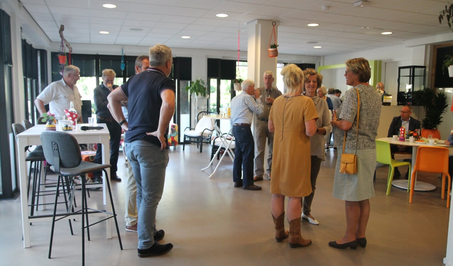 Housewarming in het Cultuurhuis met onder anderen burgemeester Titia Cnossen.