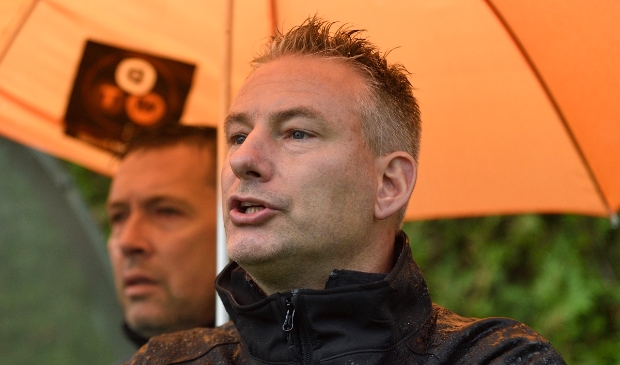 <p>Trainer Albert van Nijhuis</p>