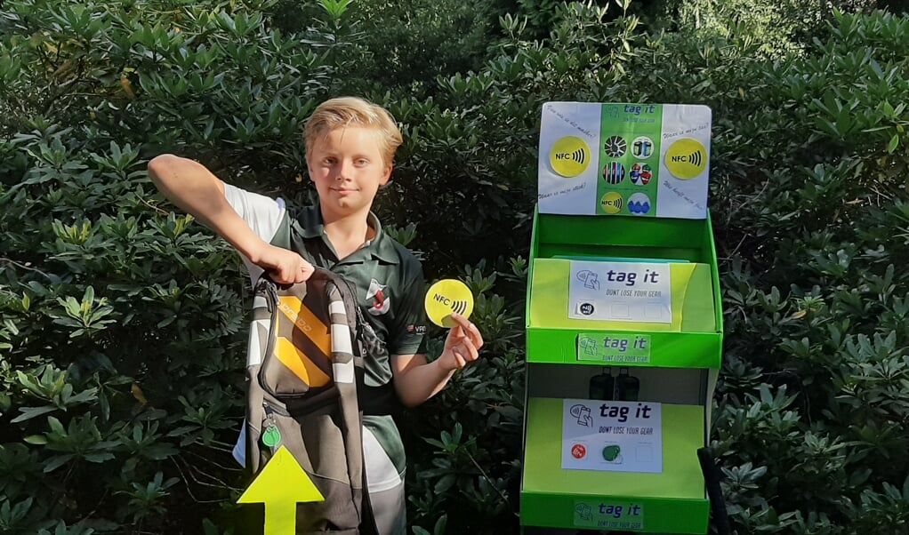 De 10-jarige Stijn Troost uit Driebergen lijkt geboren voor het ondernemerschap.