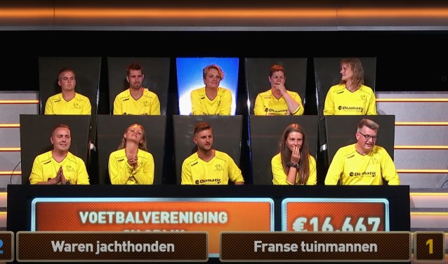 De spanning is te snijden bij de laatste vraag over het scheerpatroon van een poedel.